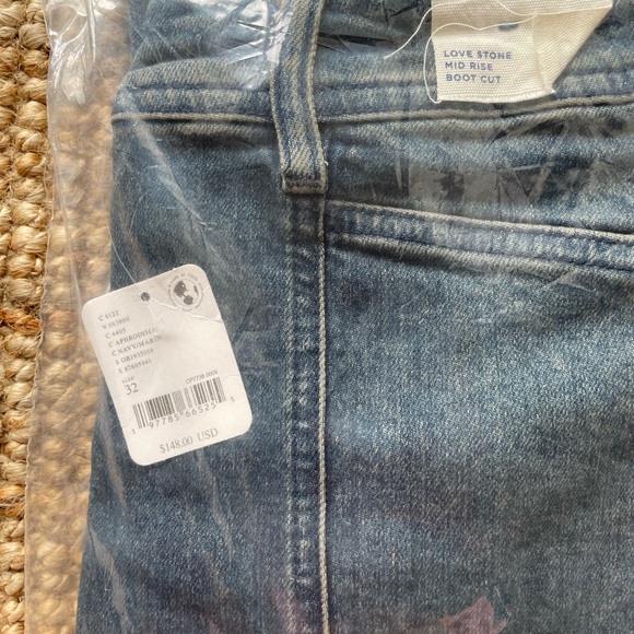 NEW Free People We The Free Love Stone Bootcut Jeans - Picture 9 of 13